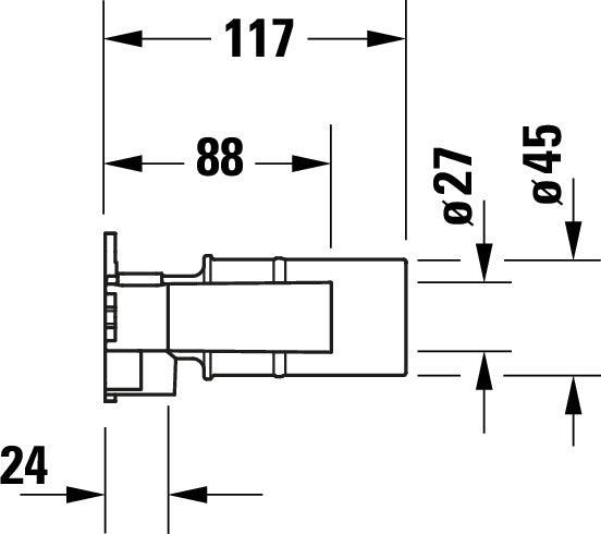 Duravit inbyggnadsdel