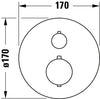 Duravit infälld termostat