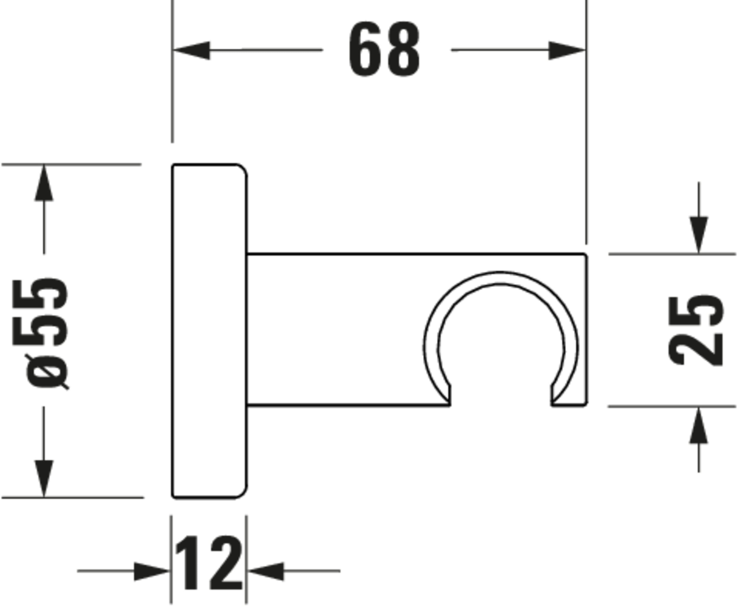 Duravit Wave badkarsarmatur med termostat