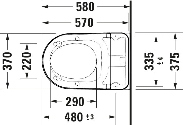 Duravit Soleil Duschtoalett