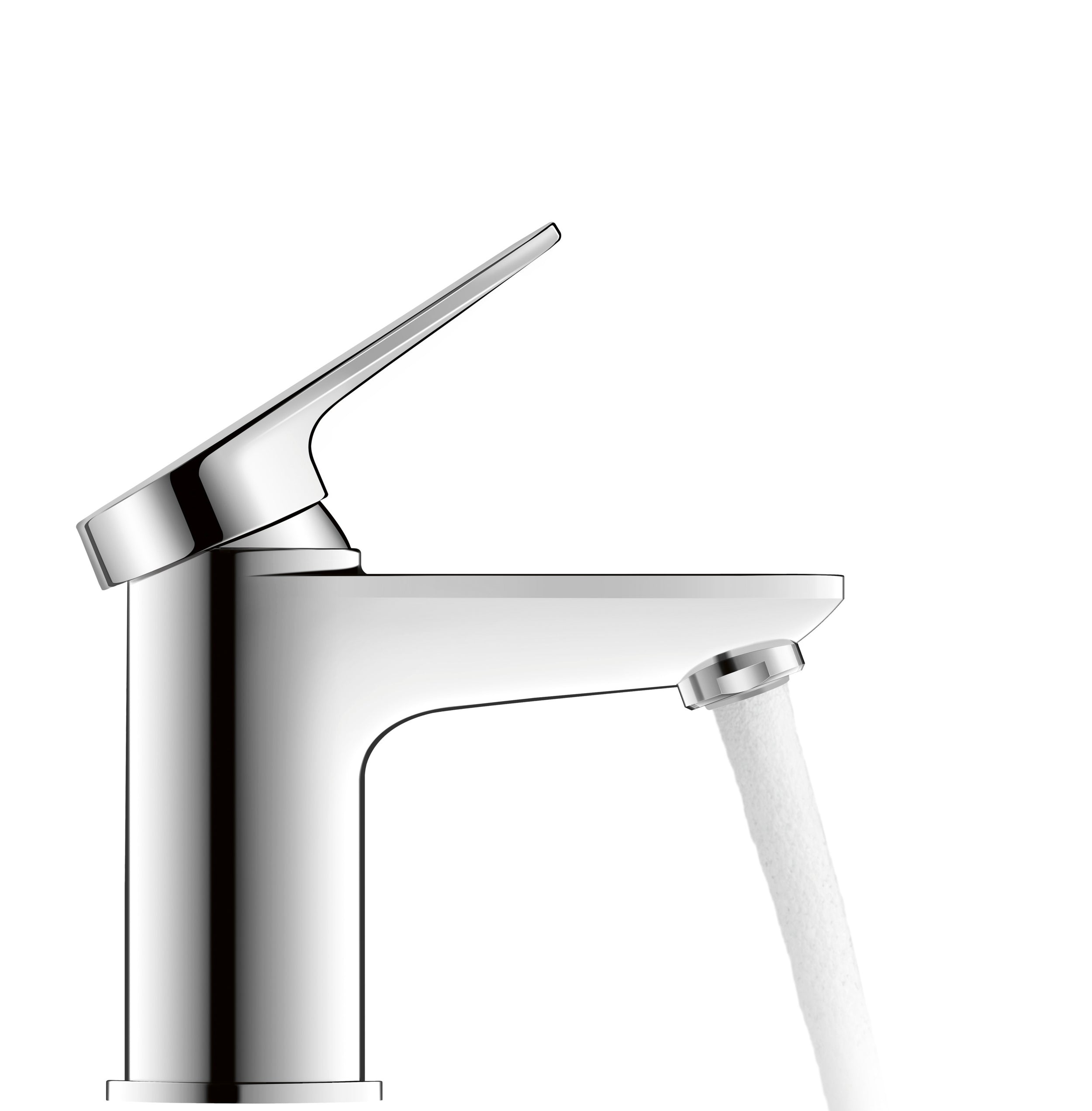 Duravit Wave ettgreppsblandare för tvättställ S