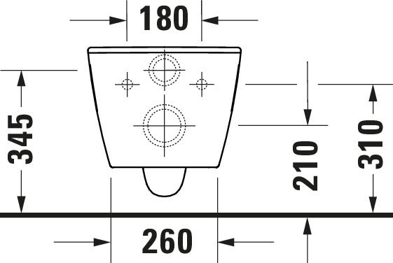 Duravit Soleil vägghängd WC-set med toalettsits