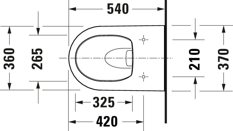 Duravit Soleil vägghängd WC-set med toalettsits