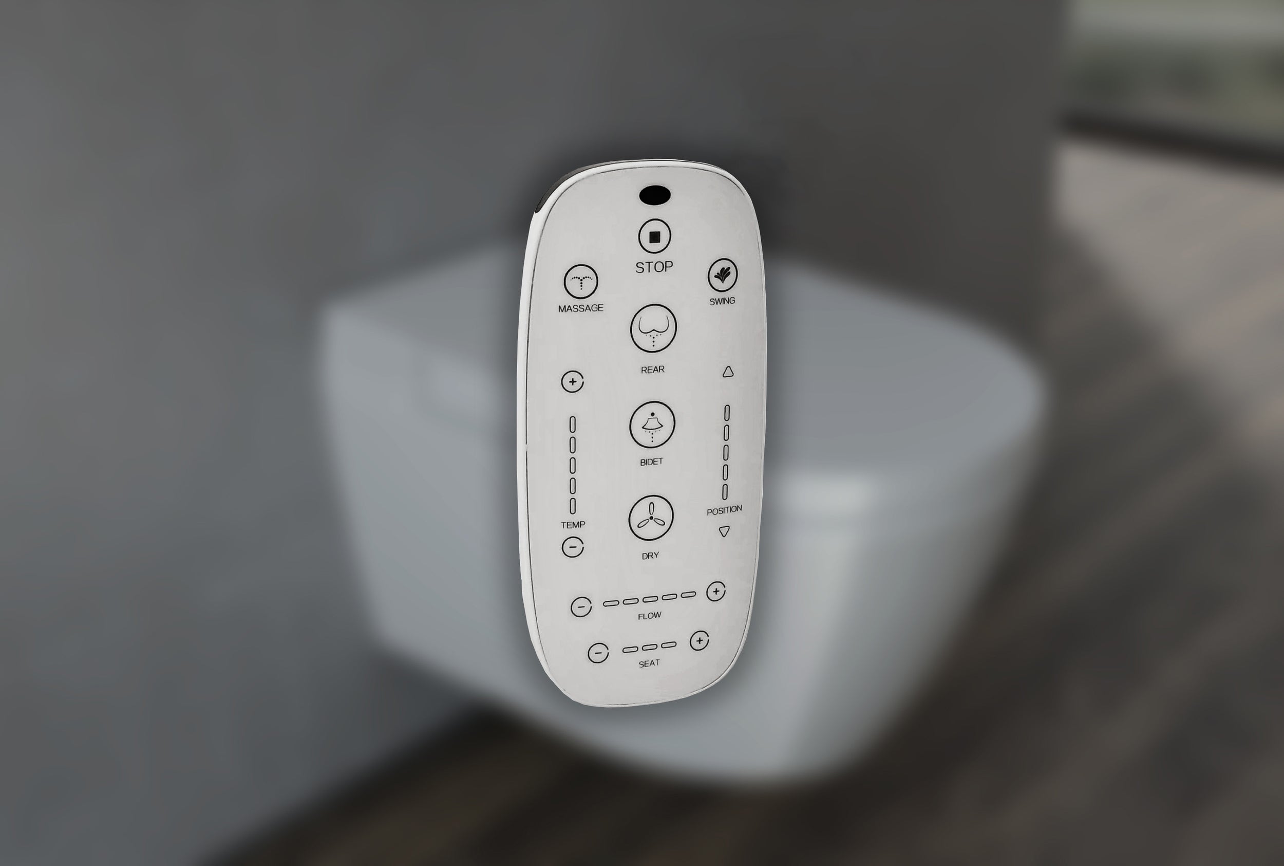 Dusch-WC komplettset 540 PRO med Geberit Duofix förväggselement