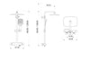 Duschpelare Termostat 3011 PRO