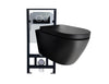 WC komplett paket 43: WC B-8030R Svart