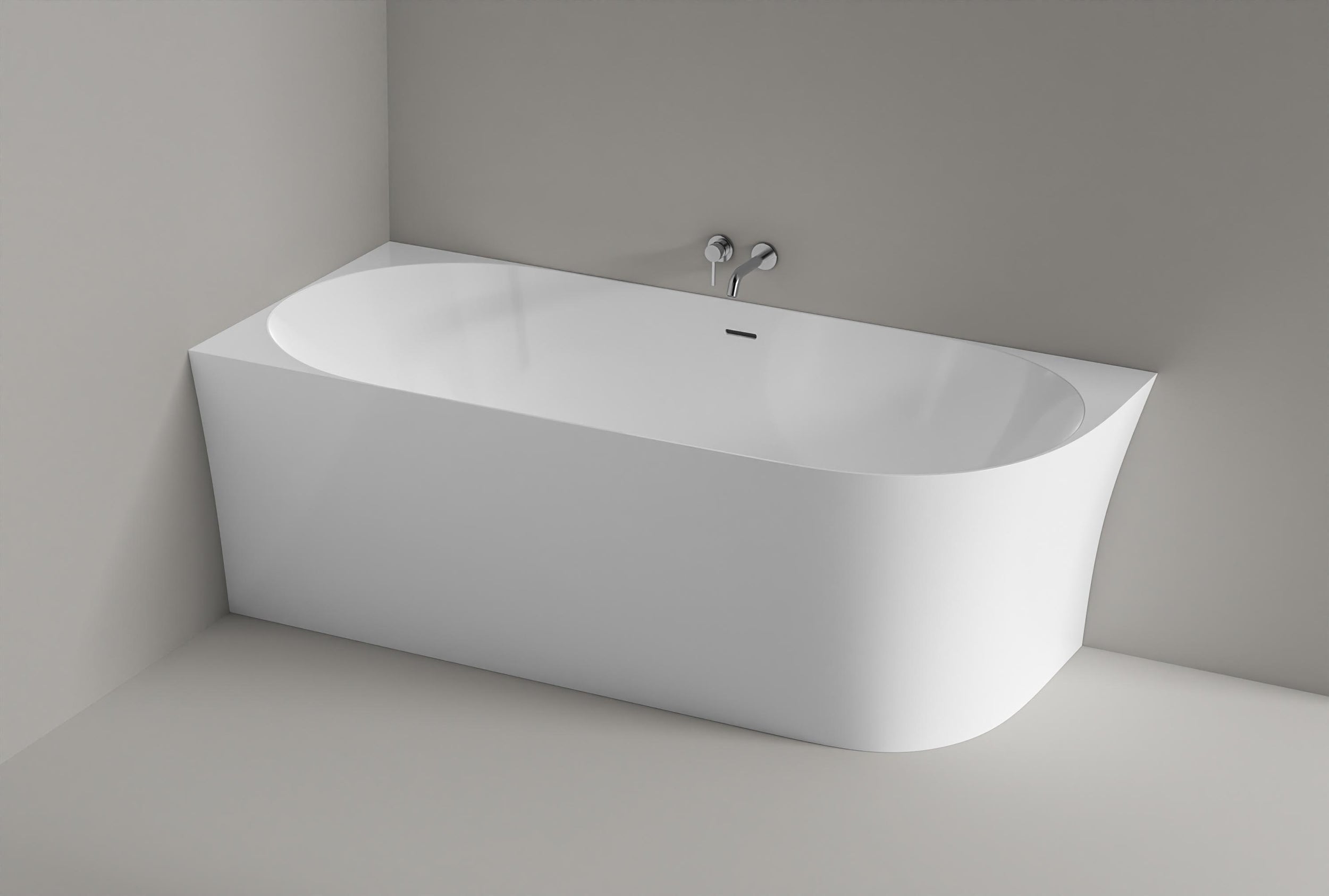 Fristående badkar NOVA SLIM LINE