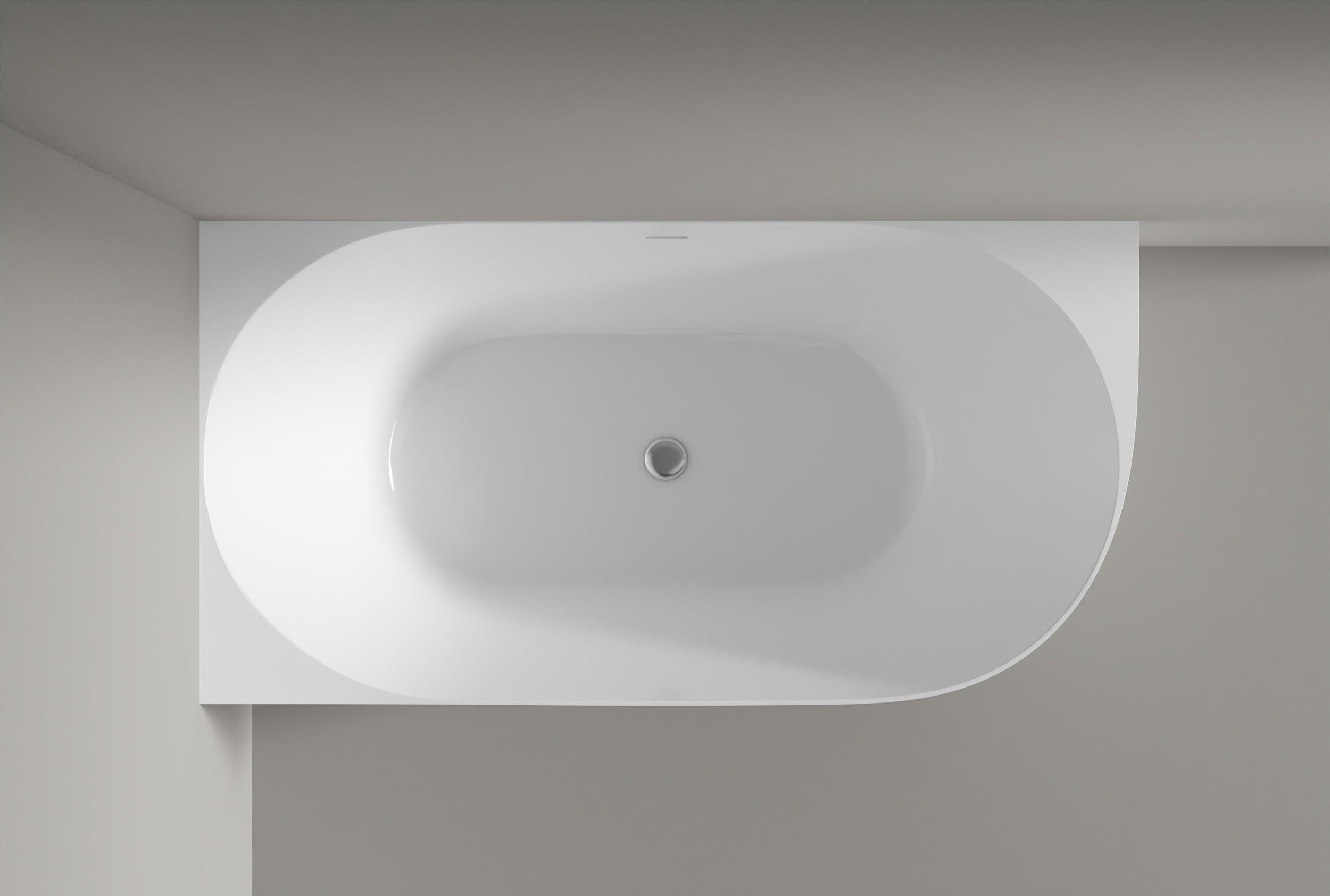 Fristående badkar NOVA SLIM LINE