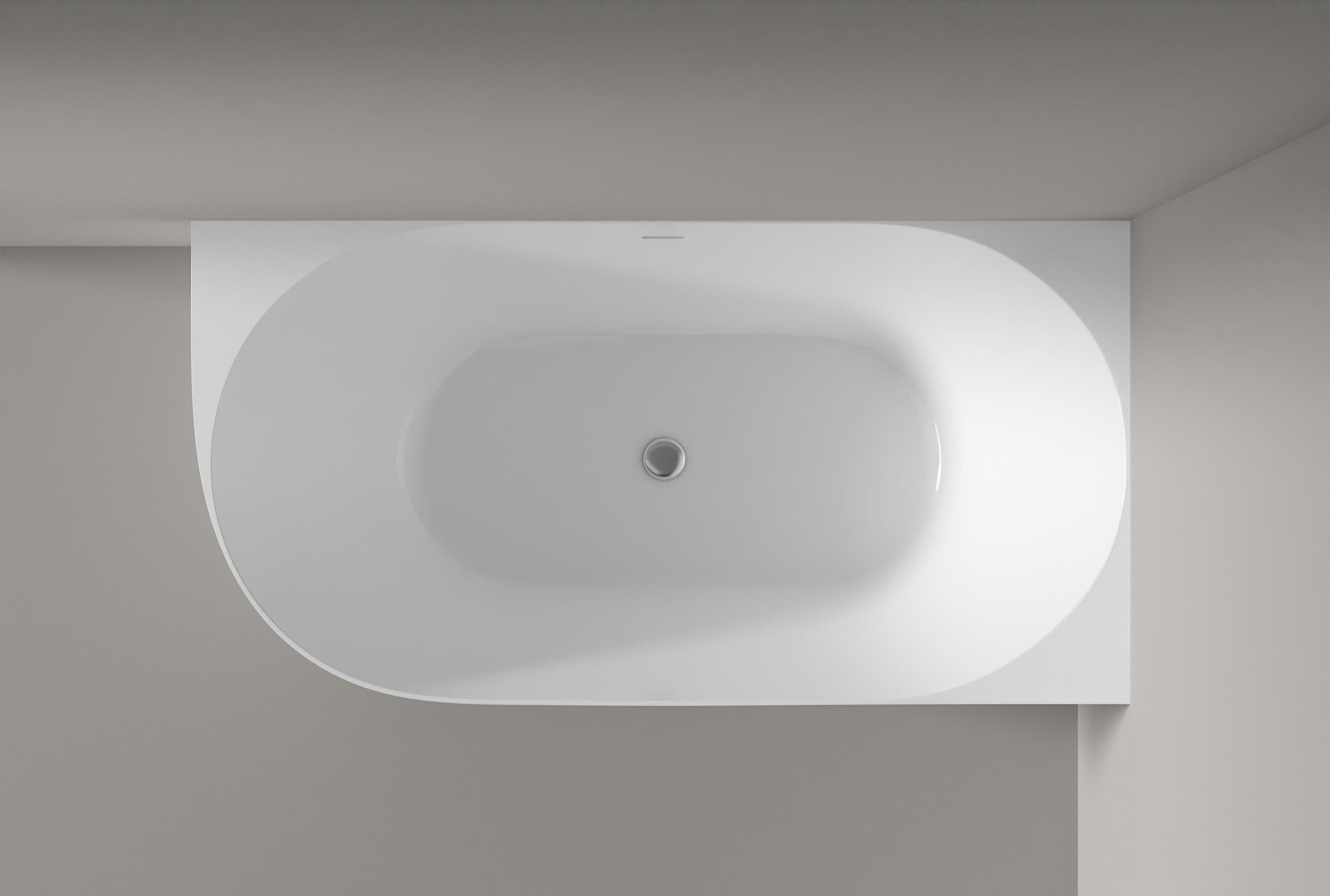 Fristående badkar NOVA SLIM LINE