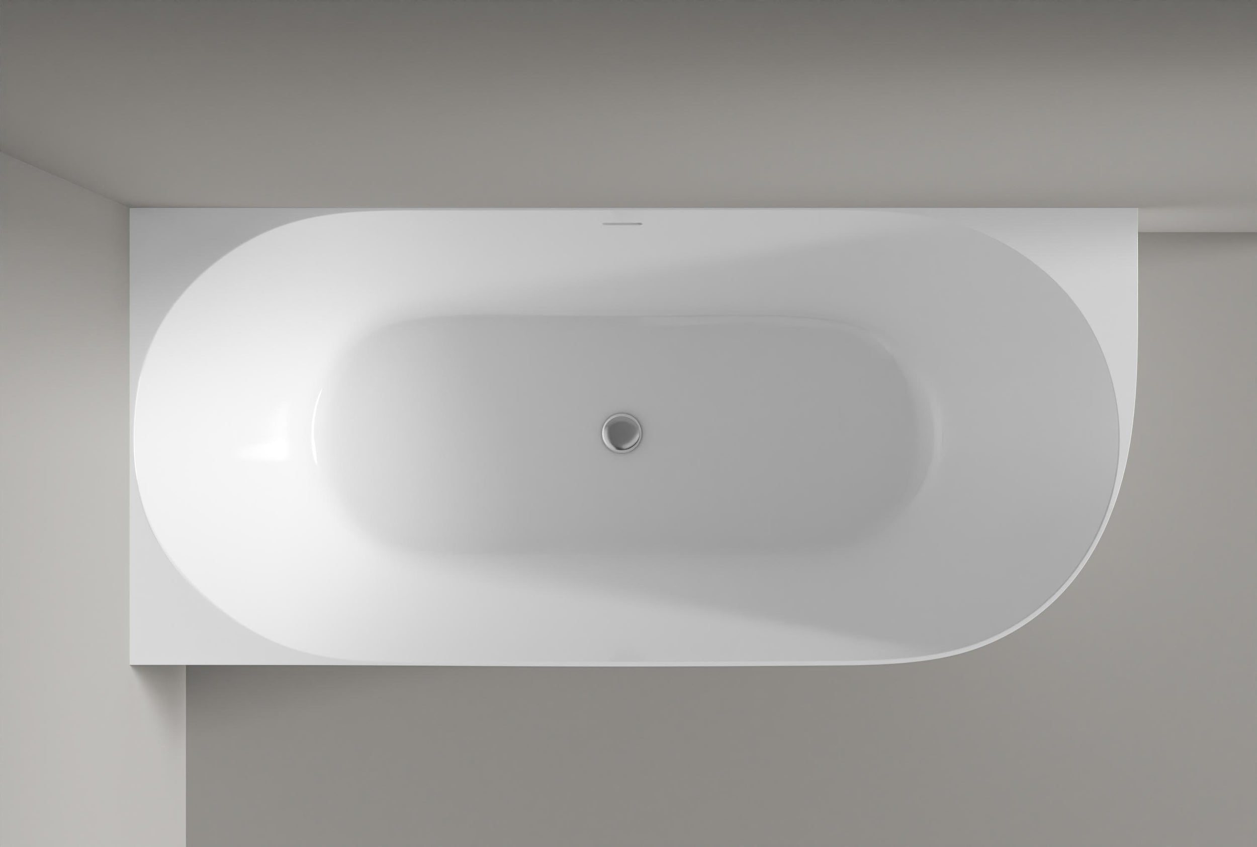 Fristående badkar NOVA SLIM LINE