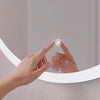 Rund LED-badrumsspegel AUREL