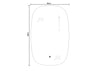LED-upplyst badrumsspegel INALCO Oval