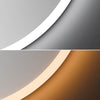 Rund LED-badrumsspegel AUREL