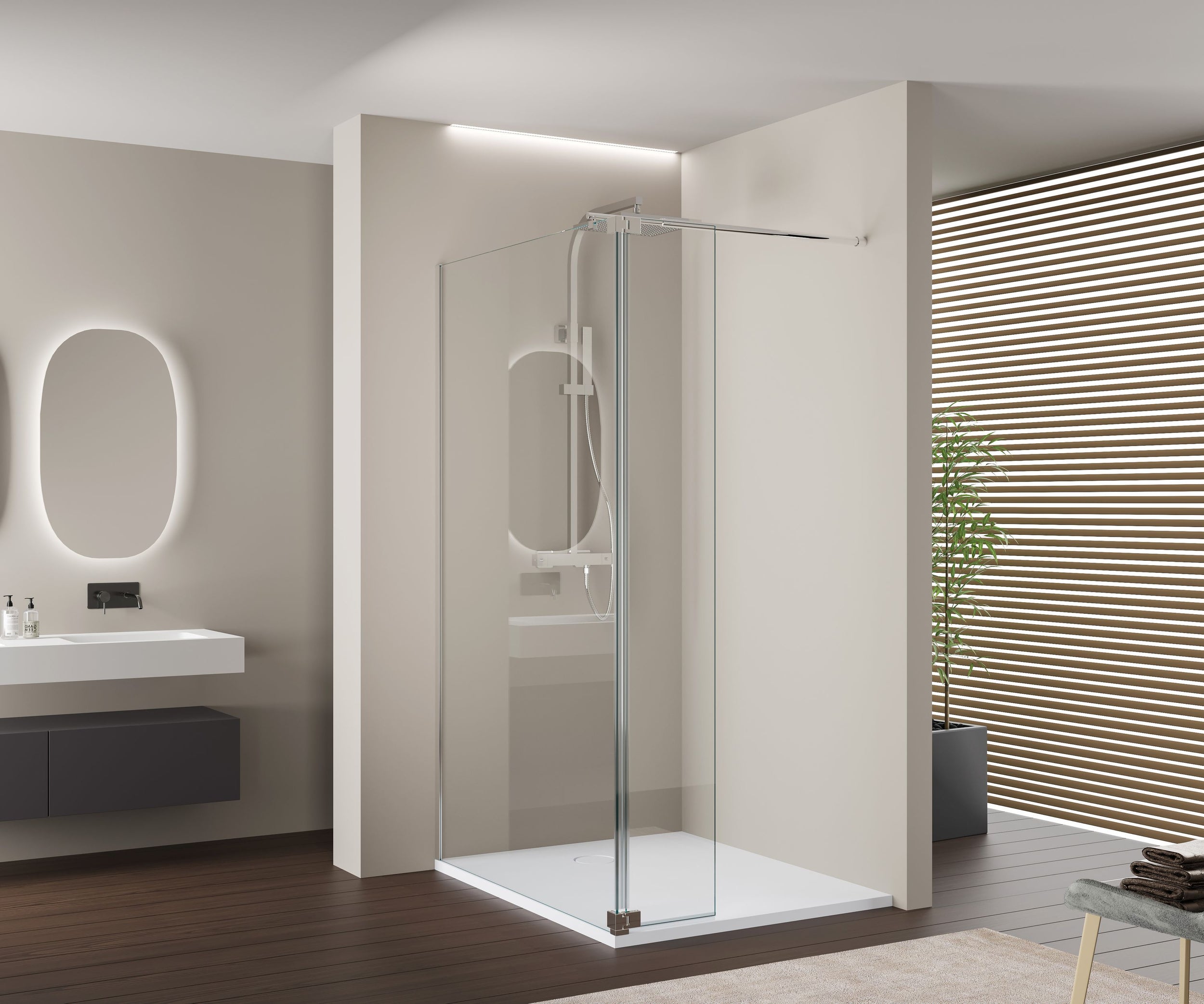 Duschvägg Walk-In-dusch Nano NT109
