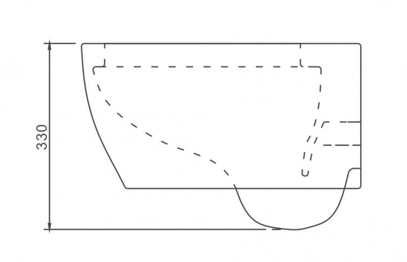 WC komplett paket 23: WC NT2038 Vit