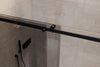 Duschalkov med skjutdörr NT806 FLEX Svart matt
