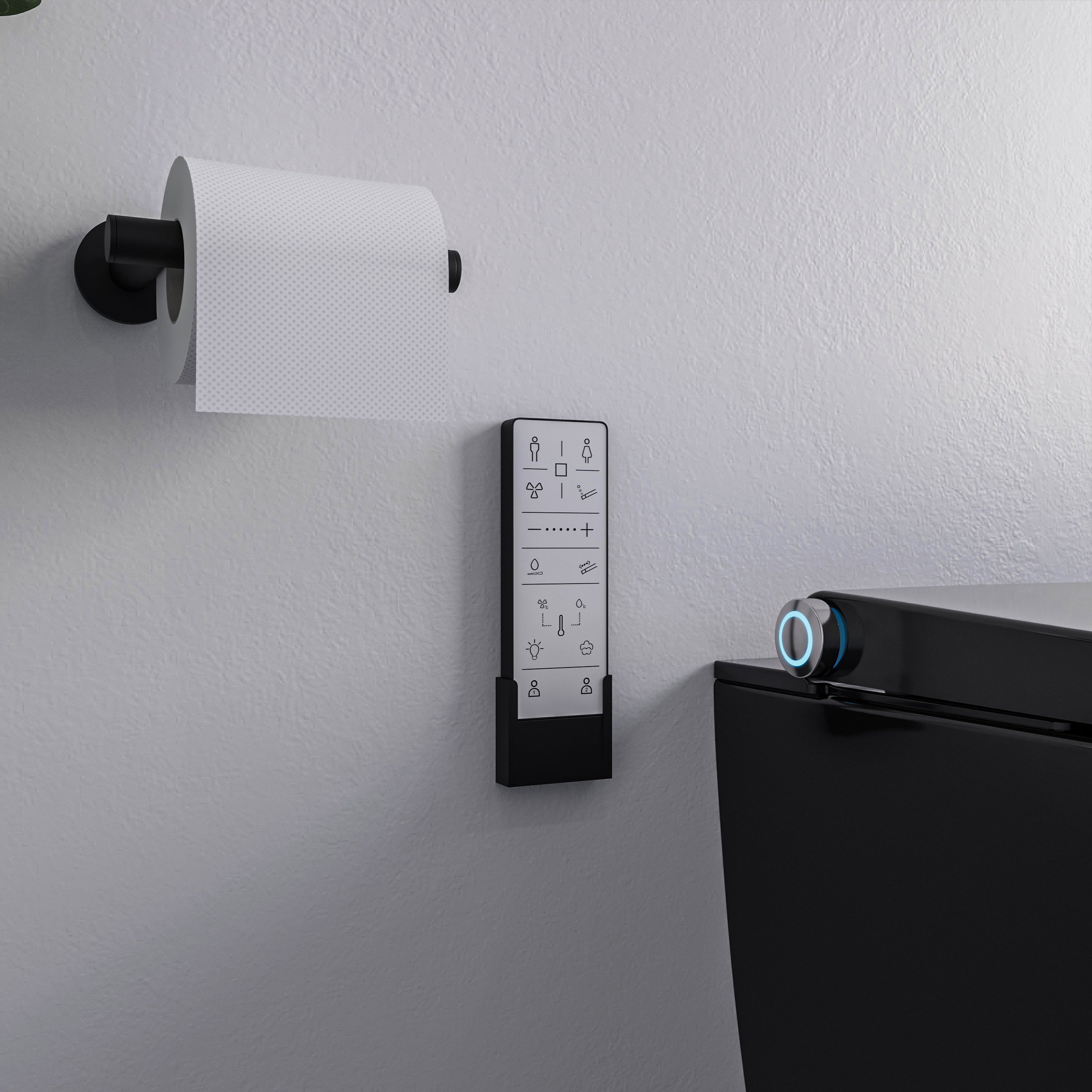 Dusch-WC komplettset PRO+1104 med Geberit Duofix förväggselement