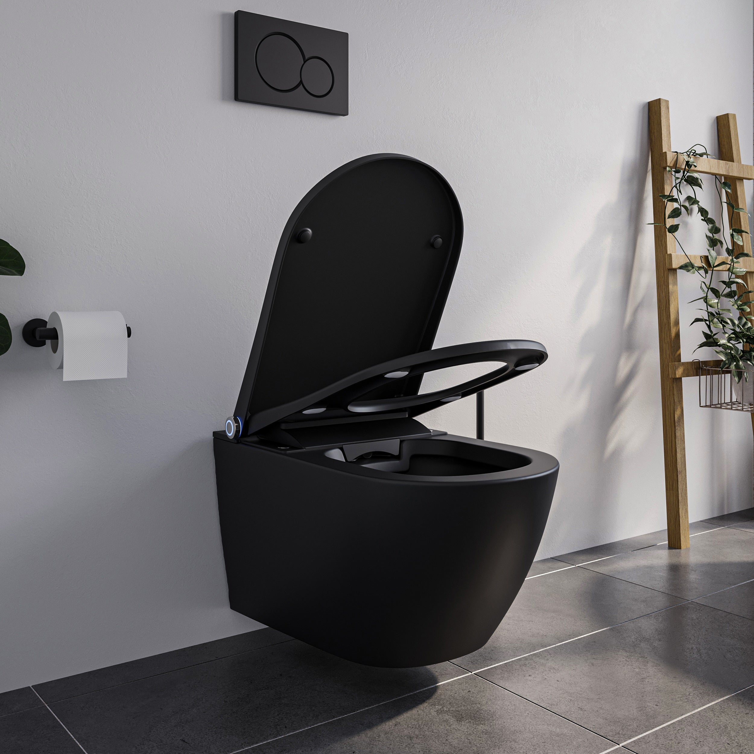 Dusch-WC komplett set PREMIUM 1102 med Geberit Duofix förväggselement