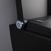 PREMIUM 1102 svart matt duschtoalett