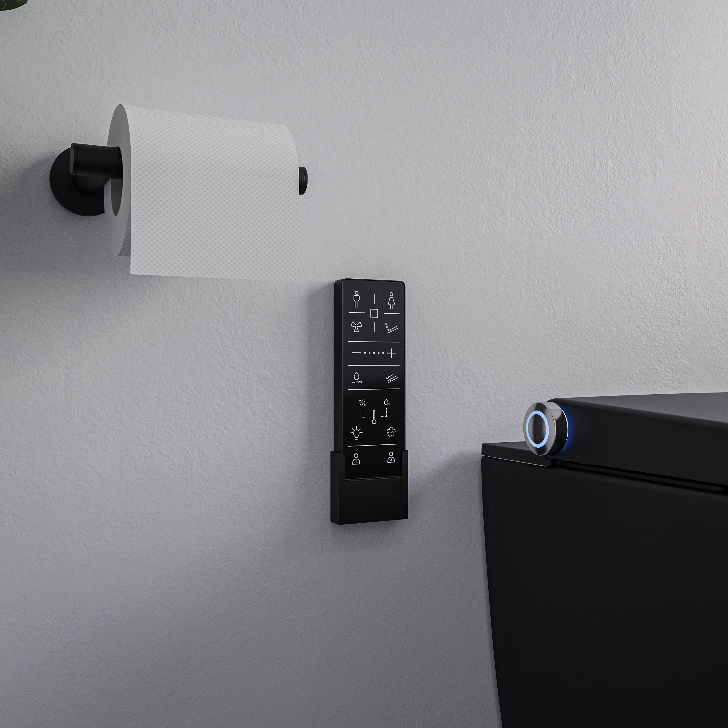Dusch-WC komplett set PREMIUM 1102 med Geberit Duofix förväggselement