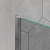 Duschvägg Walk-In Nano äkta glas EX101