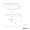 Tvättställsskåp LAVOA 100 cm