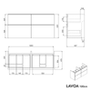 Underskåp LAVOA 120 cm