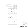 Underskåp LAVOA 60 cm