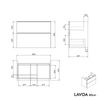 Underskåp LAVOA 80 cm