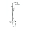 Duravit duschsystem med termostat och glashylla