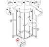 Reservdel - BERNSTEIN duschkabin EX406