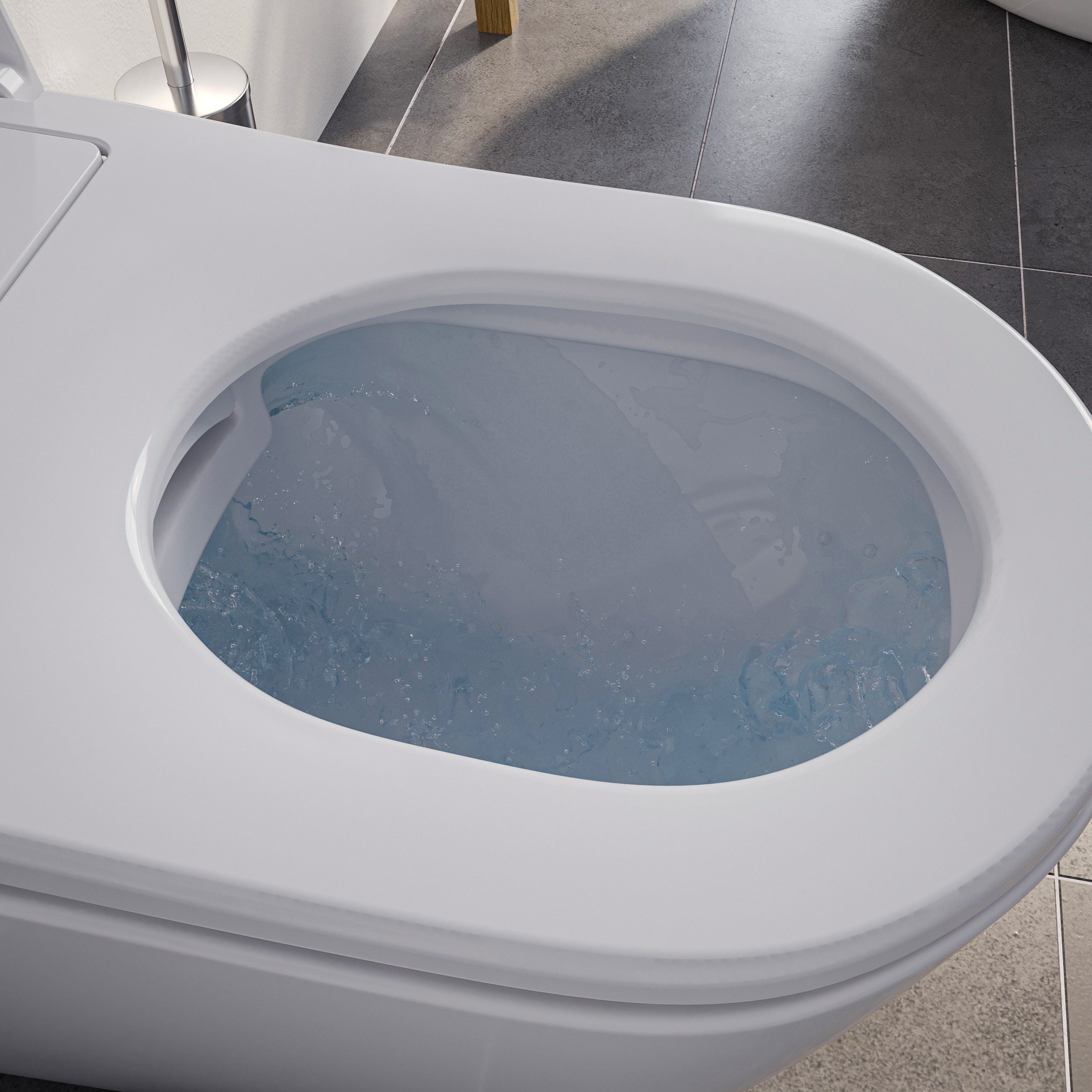 Dusch-WC komplettset Basic 1102 med Geberit Duofix förväggselement