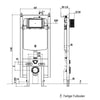 WC komplett paket 42: WC B-8030R Svart