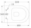 WC komplett paket 42: WC B-8030R Svart