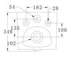 WC komplett paket 42: WC B-8030R Svart