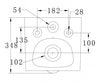 WC komplett paket 33: WC B-8030R Svart