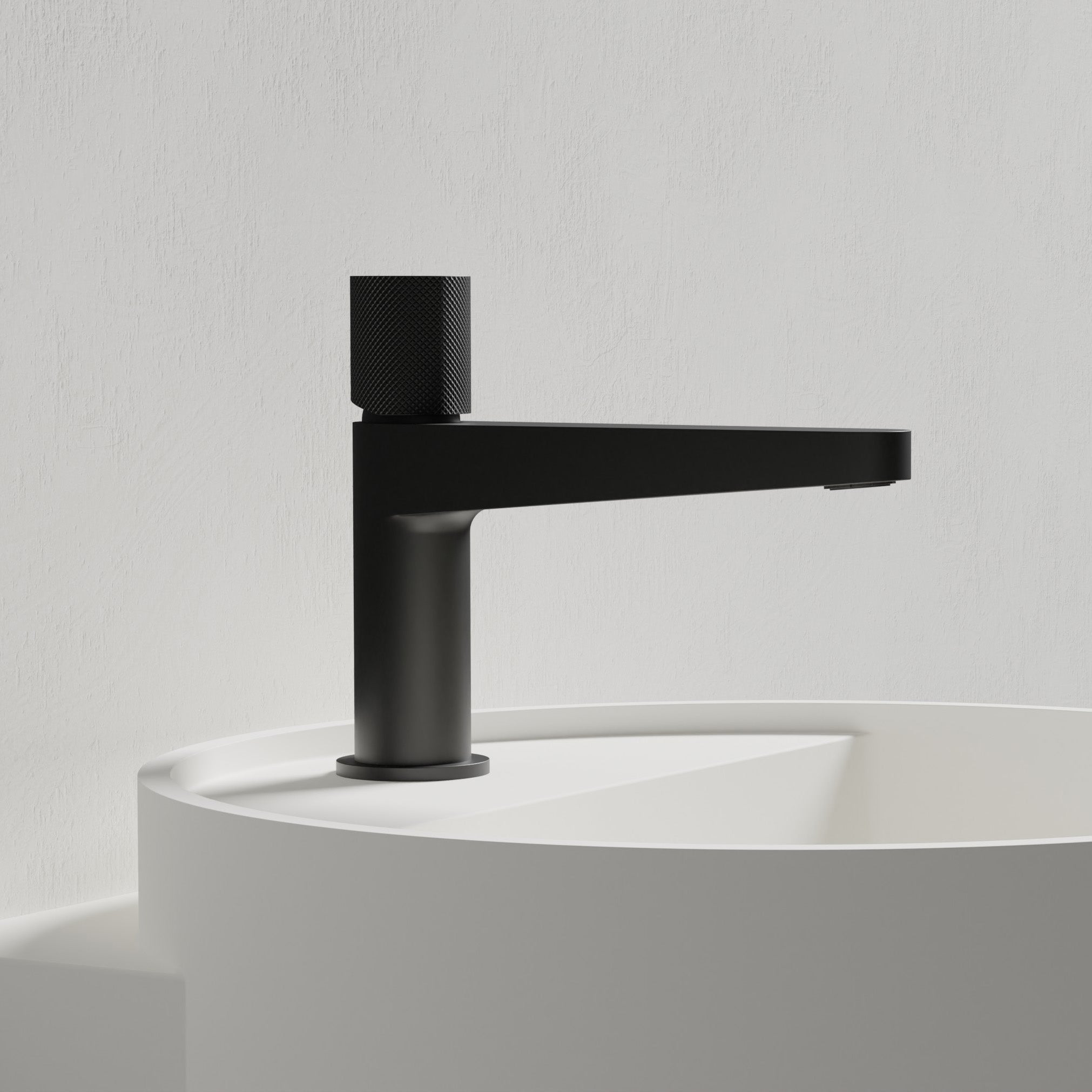 NT2440 vägghängd tvättställ i gjuten mineral