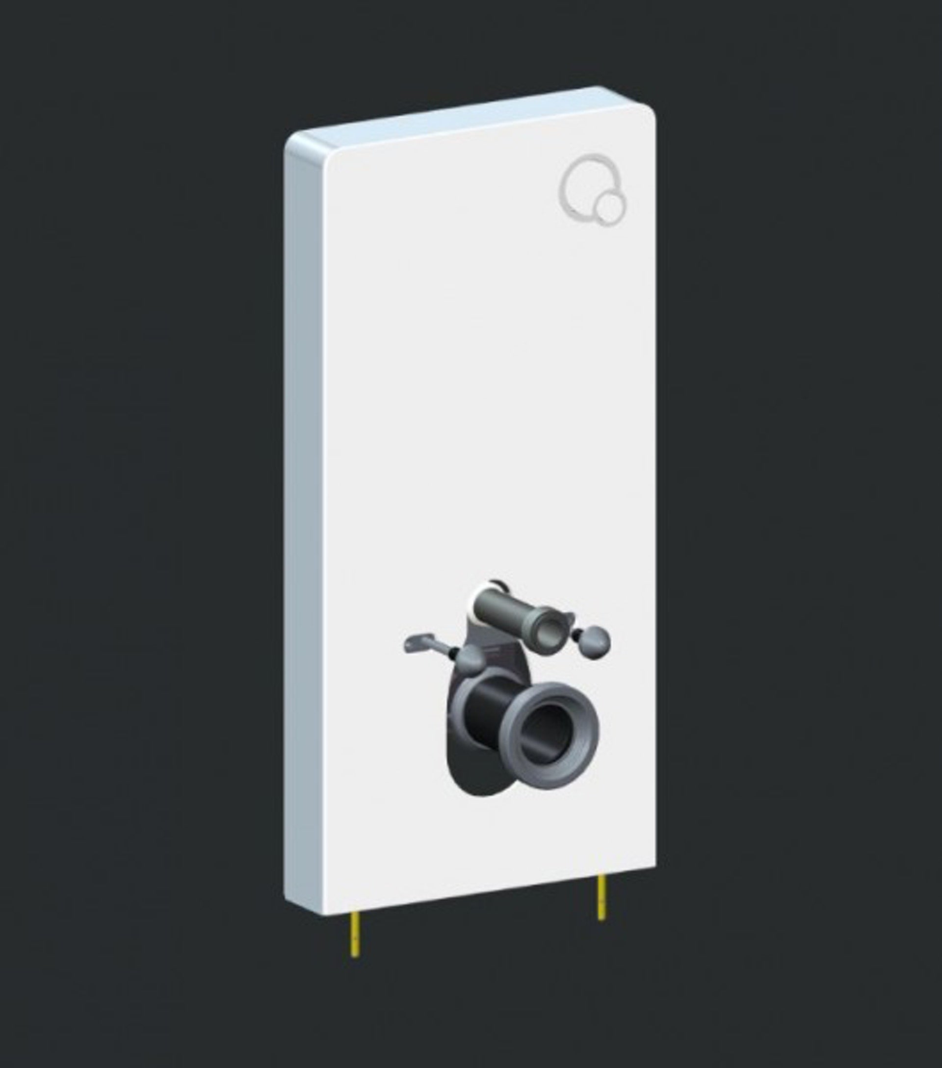 WC komplett paket 46: WC B-8030R Svart