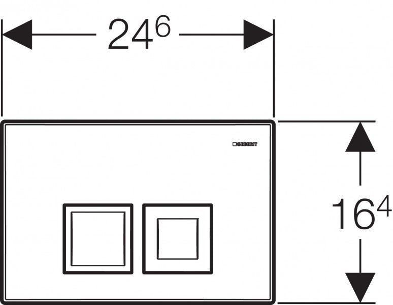 Geberit Duofix Basic förväggelement