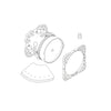 Duravit Tulum concealed shower mixer 