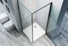 Hörndusch av äkta nano-glas 6 mm, EX 416S svart - 90 x 90 x 195 cm