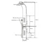 Duschsystem med SEDAL-termostat Duschpelare 8815