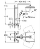 GROHE Tempesta System 250 Cube duschsystem med termostat