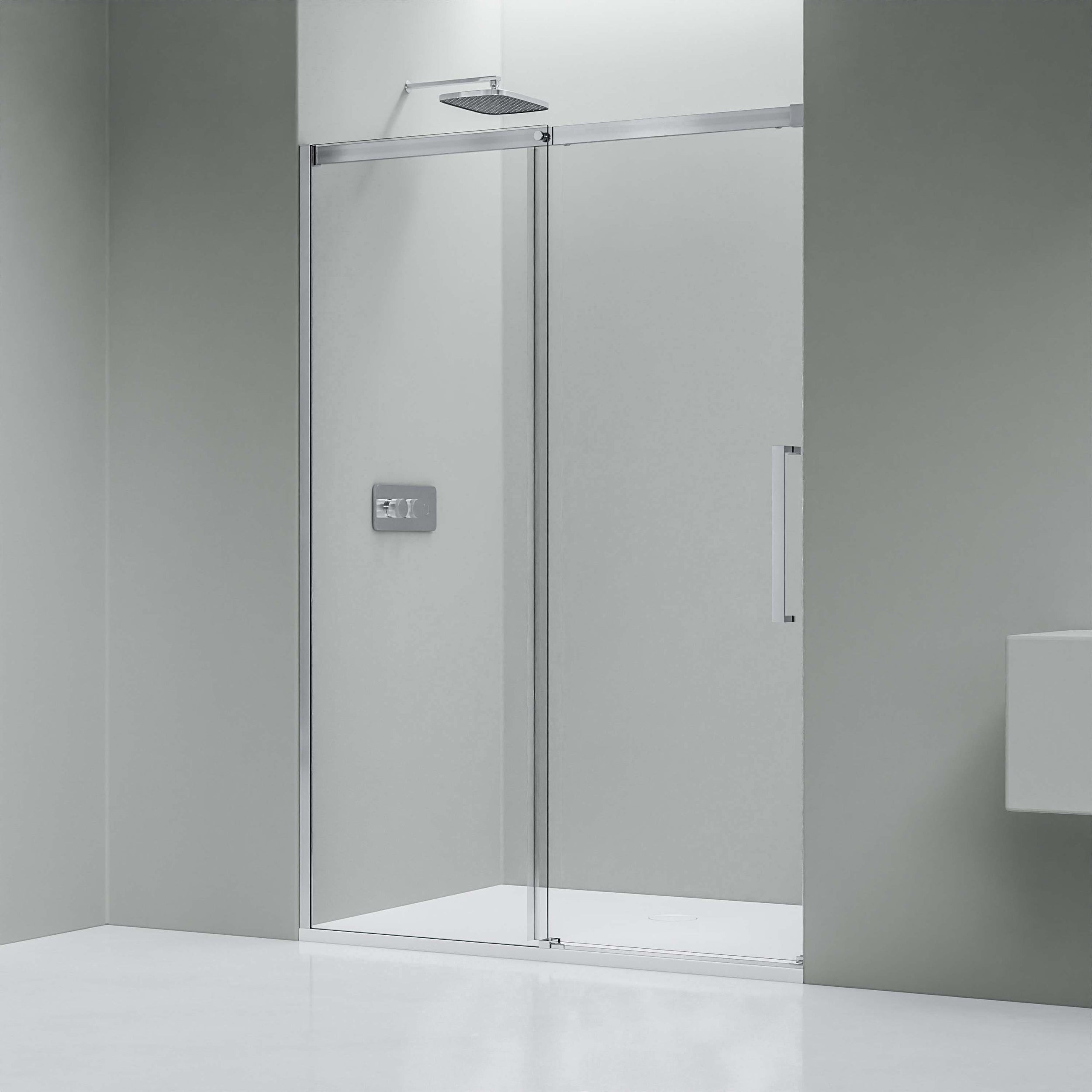 Duschvägg för nisch med Soft Close-skjutdörr DX906 FLEX