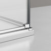 Hörn-dusch med svängdörrar DX407