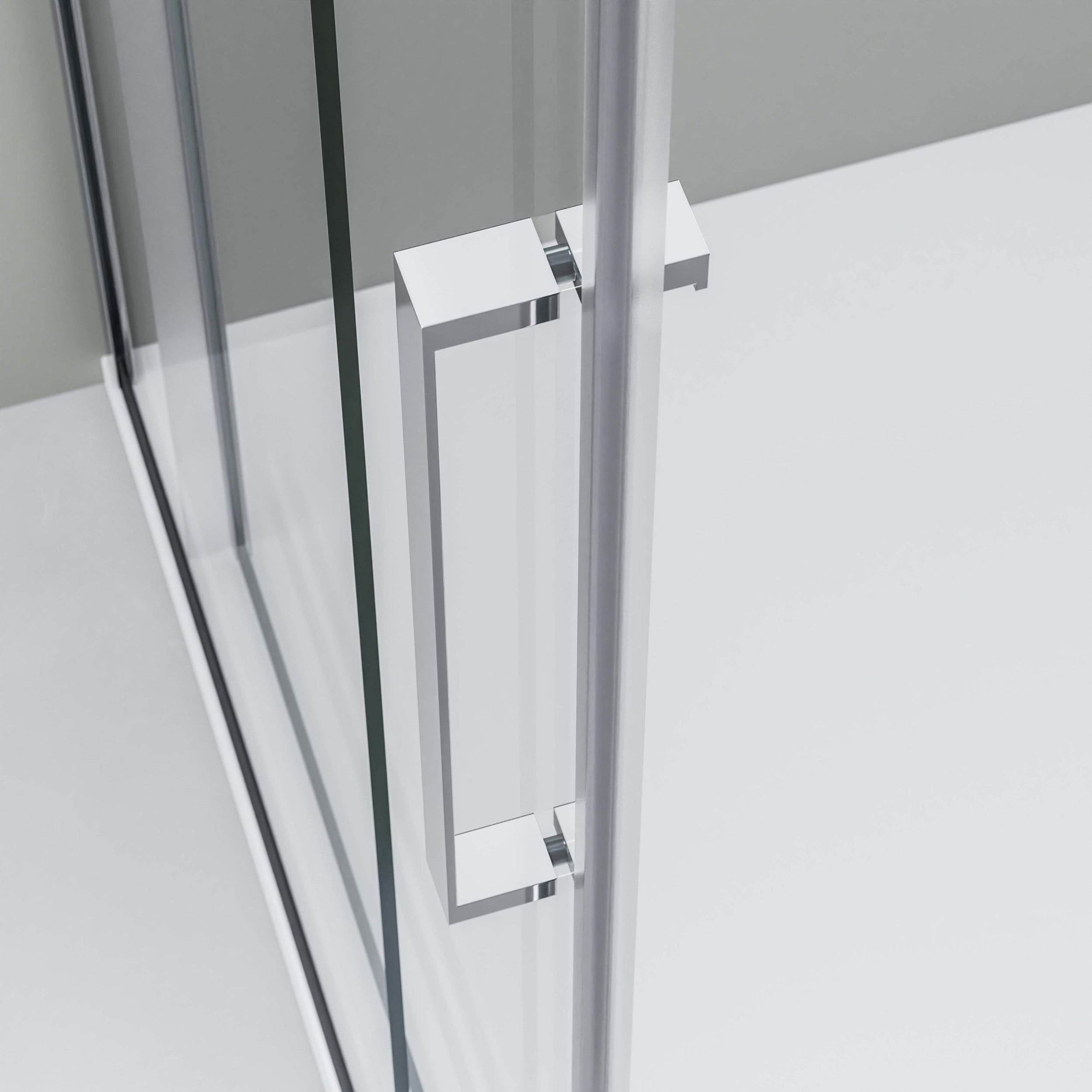 Duschvägg för nisch med Soft Close-skjutdörr DX906 FLEX