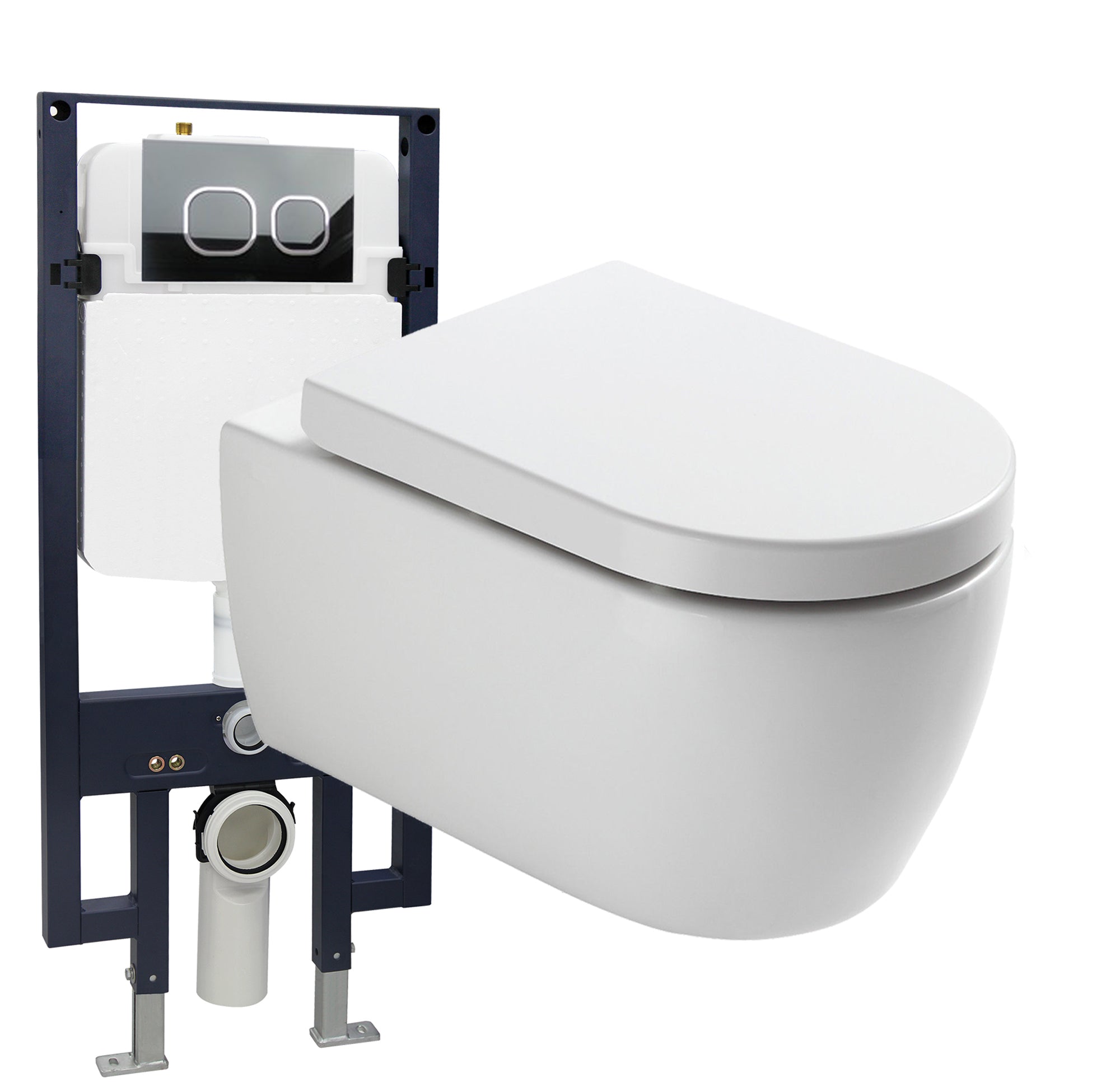 Komplett WC-paket 22: WC NT2039 och Soft-Close-sits