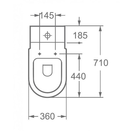 Golvstående WC-toalett CT1099