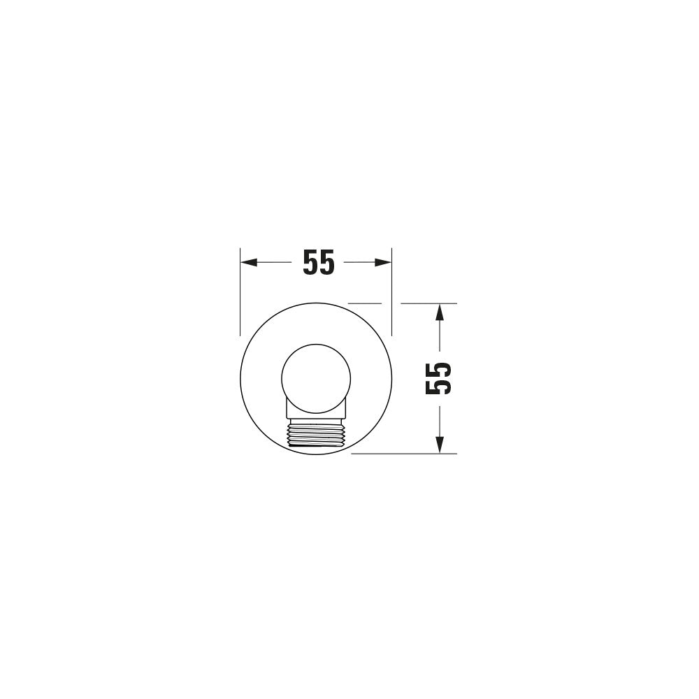 Duravit Tulum infälld duschblandare med duschhuvud - inkl. duschstång, vägganslutningsvinkel & Bluebox