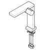 Design tvättställsblandare badrumsblandare NT3220B